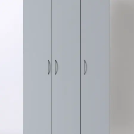 venice - grey 3 Door wardrobe