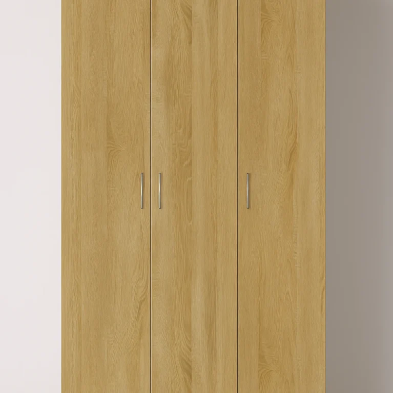 Tesoro oak 3 Door wardrobe 120 CM Wide