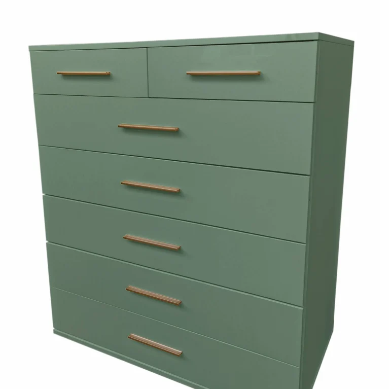 Henley Green 5+2 Chest Of Drawers