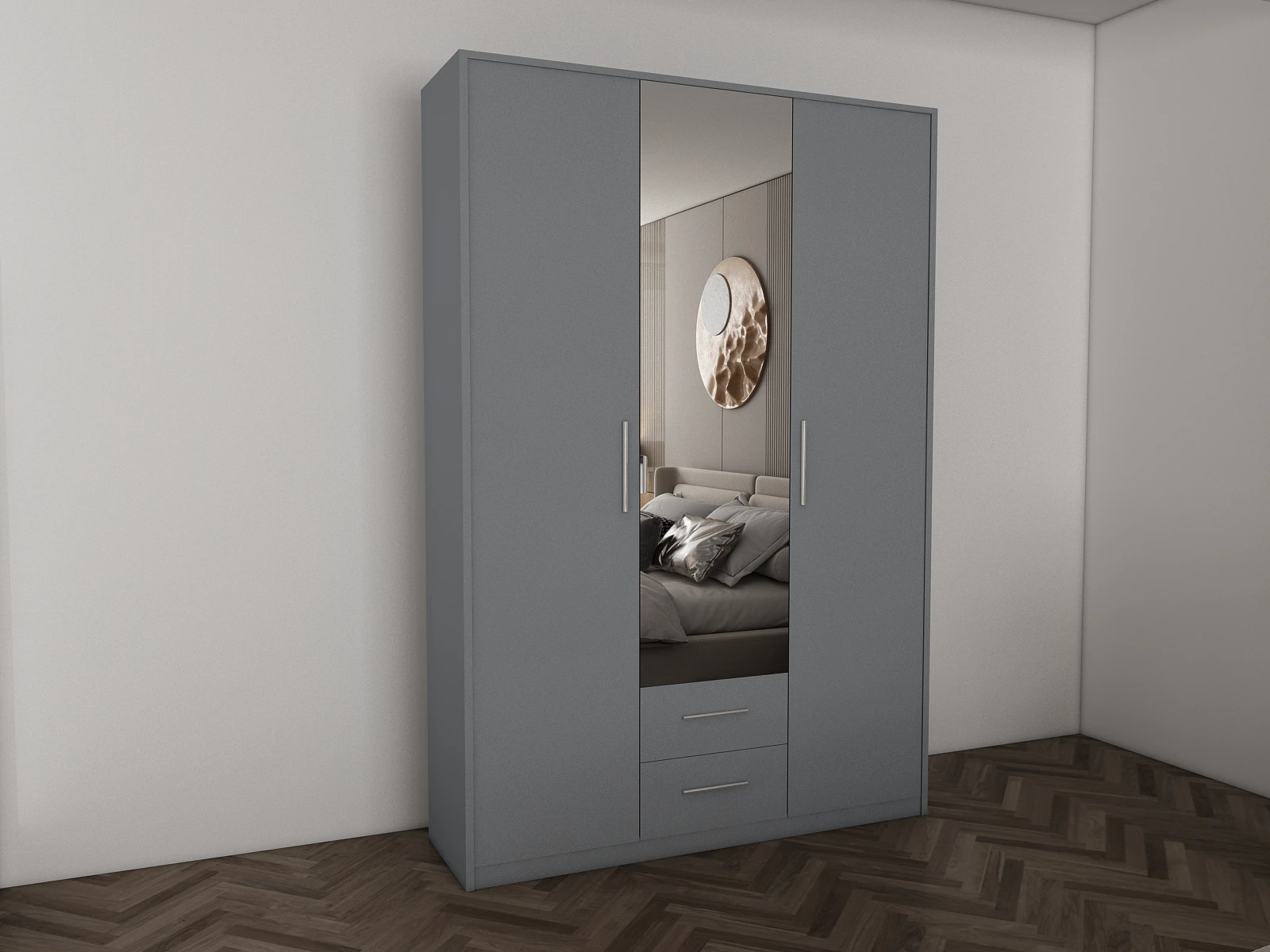 Grey Wardrobes
