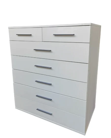 Tesoro white 5+2 chest 95 CM Wide