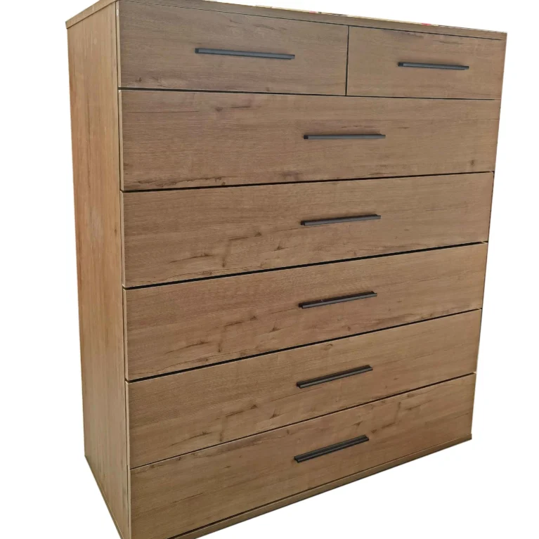 Henley Oak 5+2 chest Of Drawer