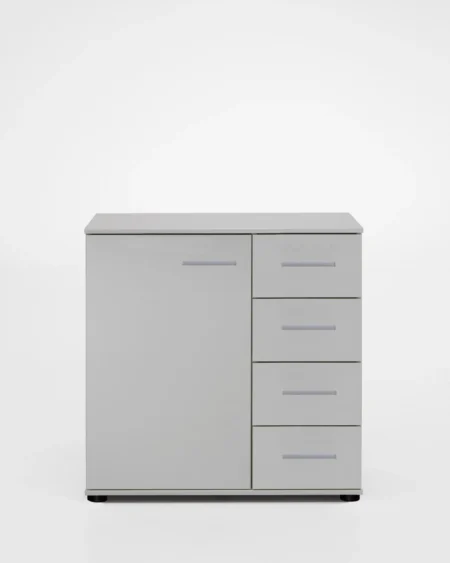 Tesoro combi chest of Drawer+1 Door 82 CM Wide