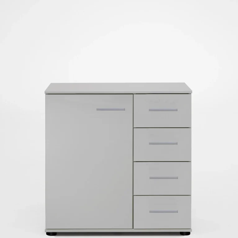 Tesoro combi chest of Drawer+1 Door 82 CM Wide