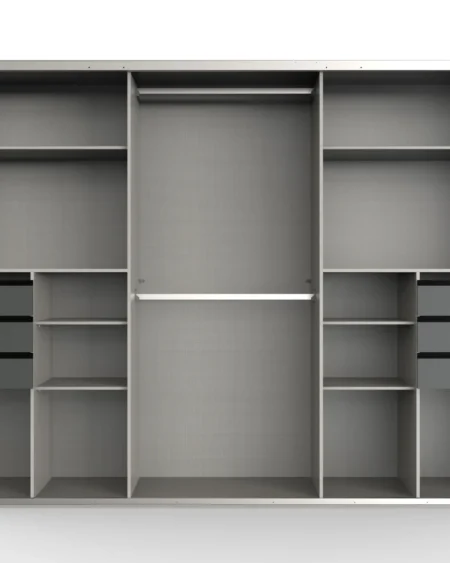 Tesoro White Sliding White 270 CM Wide