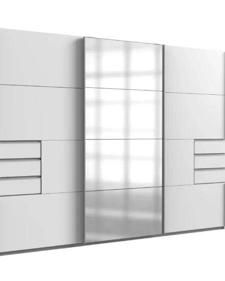 Grey Sliding Wardrobe