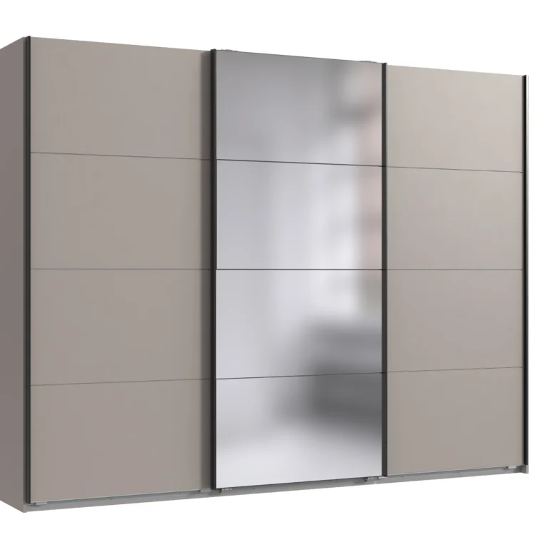 Tesoro sliding wardrobe Sahara Grey 270 CM Wide