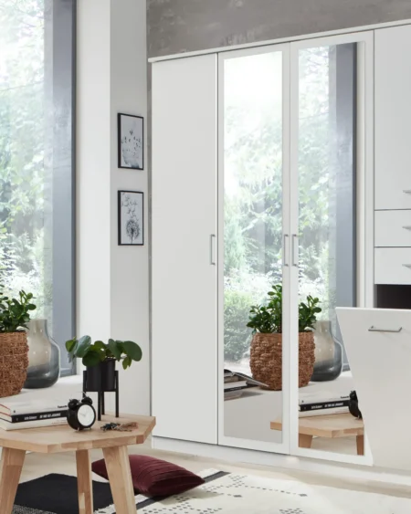 Frankfurt 4 Door White Wardrobe | 180 CM
