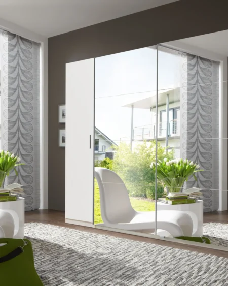 Horley 4 Door White Wardrobe | 270 CM