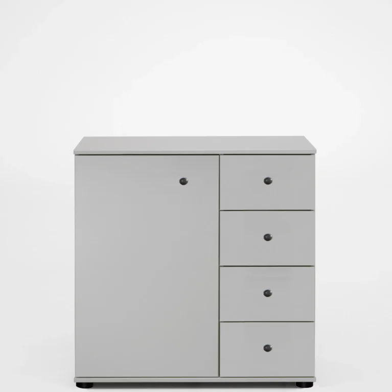 Chalet 985710 - White combi chest 82 CM Wide