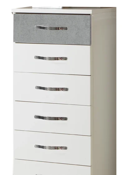 Tesoro Grey Narrow Chest 45 CM Wide