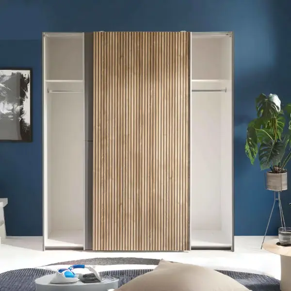 Berno Sliding 2 Door Wardrobe