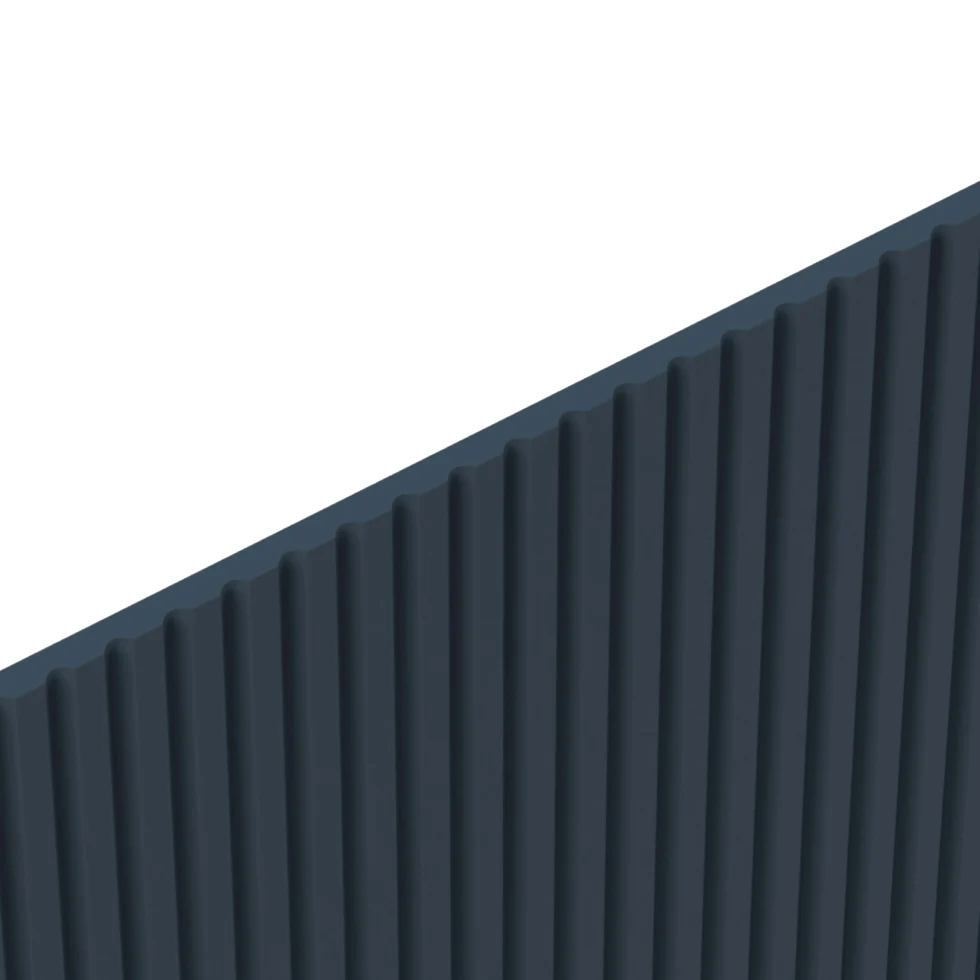 The Islington Metro 2 Door Dark Grey sliding wardrobe
