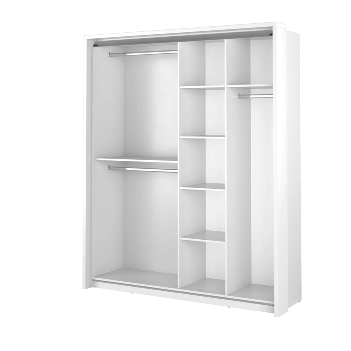 Celeste 2 Sliding Mirror Door Wardrobe | 180cm
