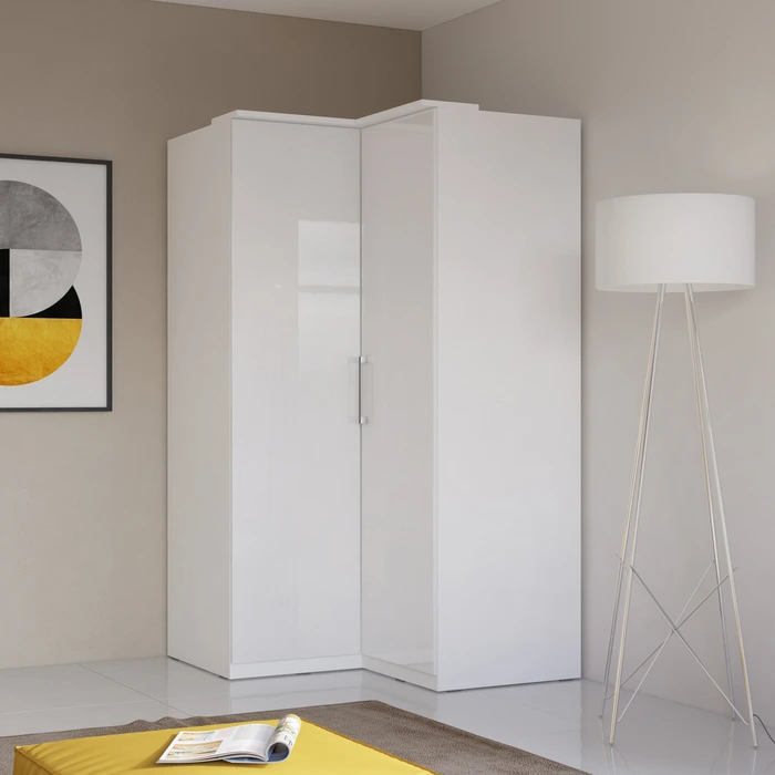 Rosalie 2 Door Corner Wardrobe