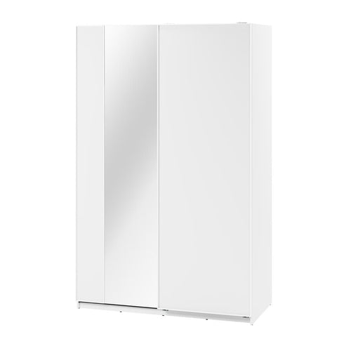 Jessica 2 Door Sliding White Wardrobe | 170cm