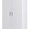 Cosima 2 Door Hinged White Gloss Wardrobe | 92cm