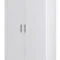 Cosima 2 Door Hinged White Gloss Wardrobe | 92cm