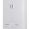 Cosima 2 Door Hinged White Gloss Wardrobe | 92cm