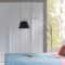 Charlotte 4 Door Hinged White Gloss Wardrobe | 182cm