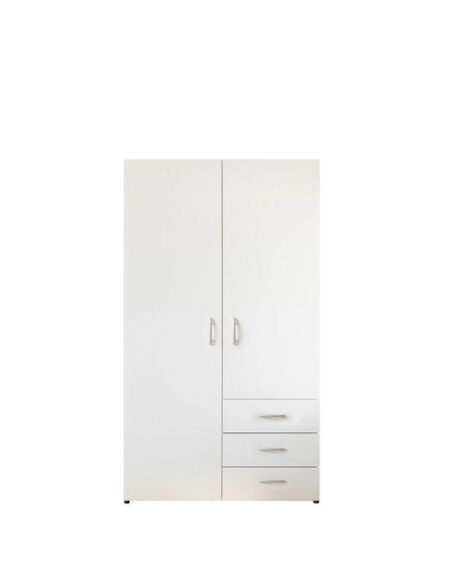 Isadora 2 Door Hinged Wardrobe | 100cm