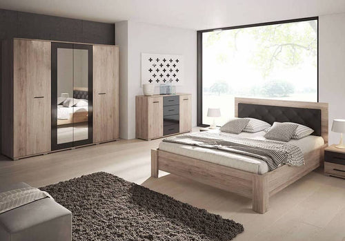 Oakmont Hinged Oak Wardrobe | 200cm